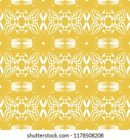 Abstract seamless pattern of yellow color for wallpapers and background.