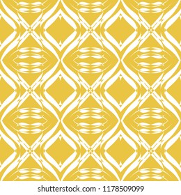 Abstract seamless pattern of yellow color for wallpapers and background.