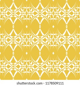 Abstract seamless pattern of yellow color for wallpapers and background.