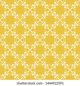 Abstract seamless pattern of yellow color for wallpapers and background.