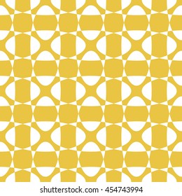 Abstract seamless pattern of yellow color for wallpapers and background. 