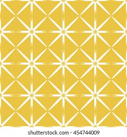 Abstract seamless pattern of yellow color for wallpapers and background. 