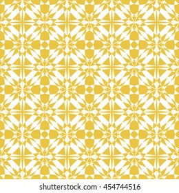 Abstract seamless pattern of yellow color for wallpapers and background. 