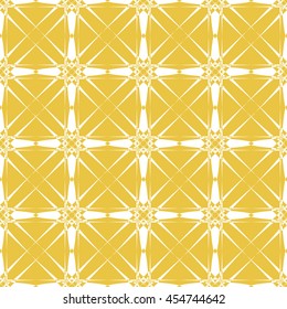 Abstract seamless pattern of yellow color for wallpapers and background. 
