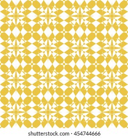 Abstract seamless pattern of yellow color for wallpapers and background. 