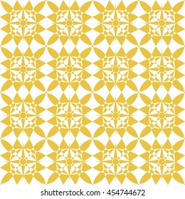 Abstract seamless pattern of yellow color for wallpapers and background. 