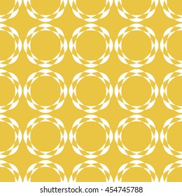 Abstract seamless pattern of yellow color for wallpapers and background. 