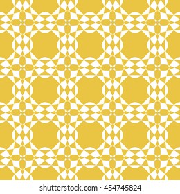 Abstract seamless pattern of yellow color for wallpapers and background. 