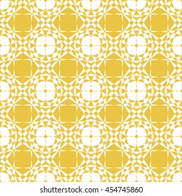 Abstract seamless pattern of yellow color for wallpapers and background. 