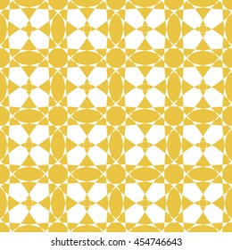 Abstract seamless pattern of yellow color for wallpapers and background. 