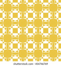 Abstract seamless pattern of yellow color for wallpapers and background. 