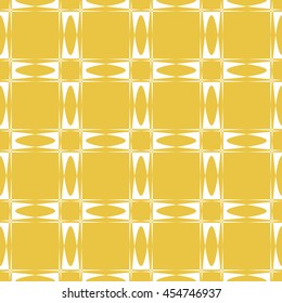Abstract seamless pattern of yellow color for wallpapers and background. 