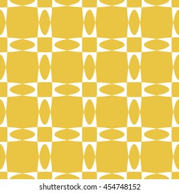 Abstract seamless pattern of yellow color for wallpapers and background. 