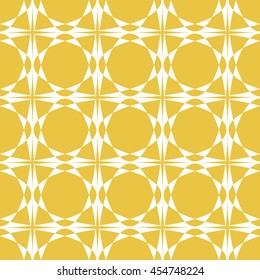 Abstract seamless pattern of yellow color for wallpapers and background. 