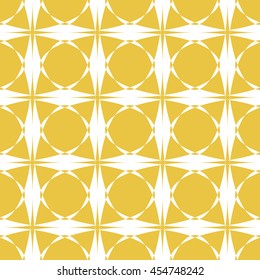 Abstract seamless pattern of yellow color for wallpapers and background. 