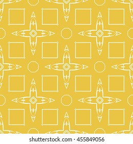 Abstract seamless pattern of yellow color for wallpapers and background. Seamless line geometric background .Straight Lines Background.