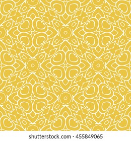 Abstract seamless pattern of yellow color for wallpapers and background. Seamless line geometric background .Straight Lines Background.
