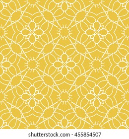 Abstract seamless pattern of yellow color for wallpapers and background. Seamless line geometric background .Straight Lines Background.
