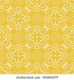 Abstract seamless pattern of yellow color for wallpapers and background. Seamless line geometric background .Straight Lines Background.
