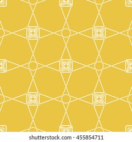 Abstract seamless pattern of yellow color for wallpapers and background. Seamless line geometric background .Straight Lines Background.
