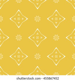 Abstract seamless pattern of yellow color for wallpapers and background. Seamless line geometric background .Straight Lines Background.

