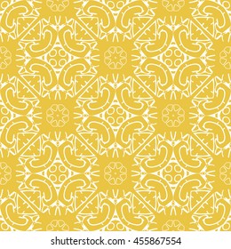 Abstract seamless pattern of yellow color for wallpapers and background. Seamless line geometric background .Straight Lines Background.
