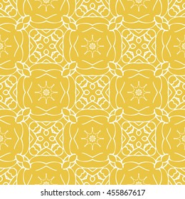 Abstract seamless pattern of yellow color for wallpapers and background. Seamless line geometric background .Straight Lines Background.
