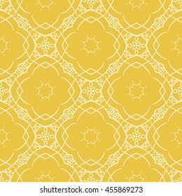 Abstract seamless pattern of yellow color for wallpapers and background. Seamless line geometric background .Straight Lines Background.
