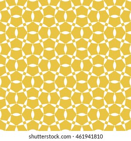 Abstract seamless pattern of yellow color for wallpapers and background.
