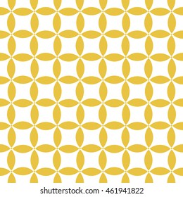 Abstract seamless pattern of yellow color for wallpapers and background.
