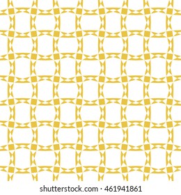 Abstract seamless pattern of yellow color for wallpapers and background.
