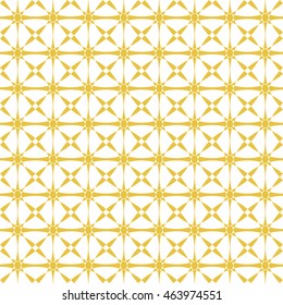 Abstract seamless pattern of yellow color for wallpapers and background.