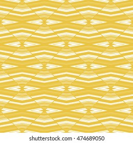 Abstract seamless pattern of yellow color for wallpapers and background.