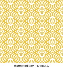 Abstract seamless pattern of yellow color for wallpapers and background.