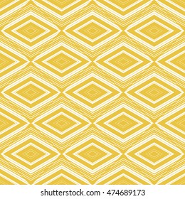 Abstract seamless pattern of yellow color for wallpapers and background.