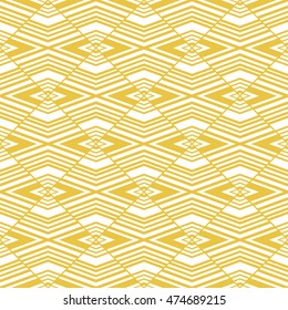 Abstract seamless pattern of yellow color for wallpapers and background.