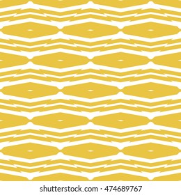 Abstract seamless pattern of yellow color for wallpapers and background.