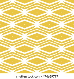 Abstract seamless pattern of yellow color for wallpapers and background.