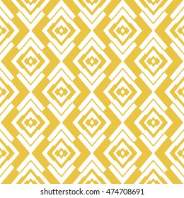 Abstract seamless pattern of yellow color for wallpapers and background.