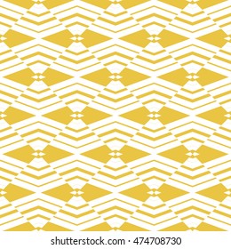 Abstract seamless pattern of yellow color for wallpapers and background.