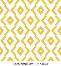 Abstract seamless pattern of yellow color for wallpapers and background.
