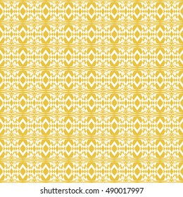 Abstract seamless pattern of yellow color for wallpapers and background.
