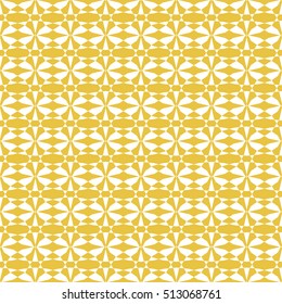 Abstract seamless pattern of yellow color for wallpapers and background.