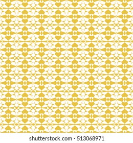 Abstract seamless pattern of yellow color for wallpapers and background.