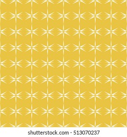 Abstract seamless pattern of yellow color for wallpapers and background.