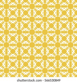 Abstract seamless pattern of Yellow color for wallpapers and background.