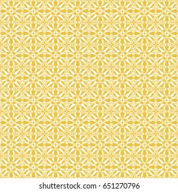 Abstract seamless pattern of yellow color for wallpapers and background. 
