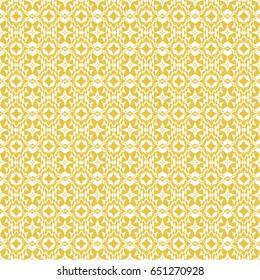 Abstract seamless pattern of yellow color for wallpapers and background. 