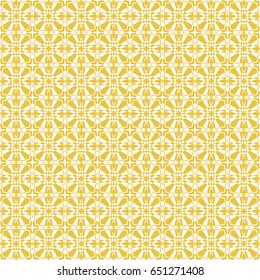 Abstract seamless pattern of yellow color for wallpapers and background. 
