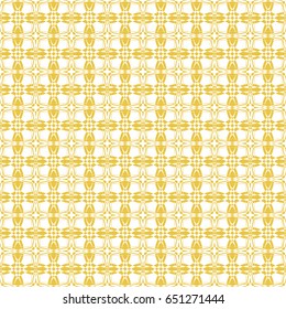 Abstract seamless pattern of yellow color for wallpapers and background. 